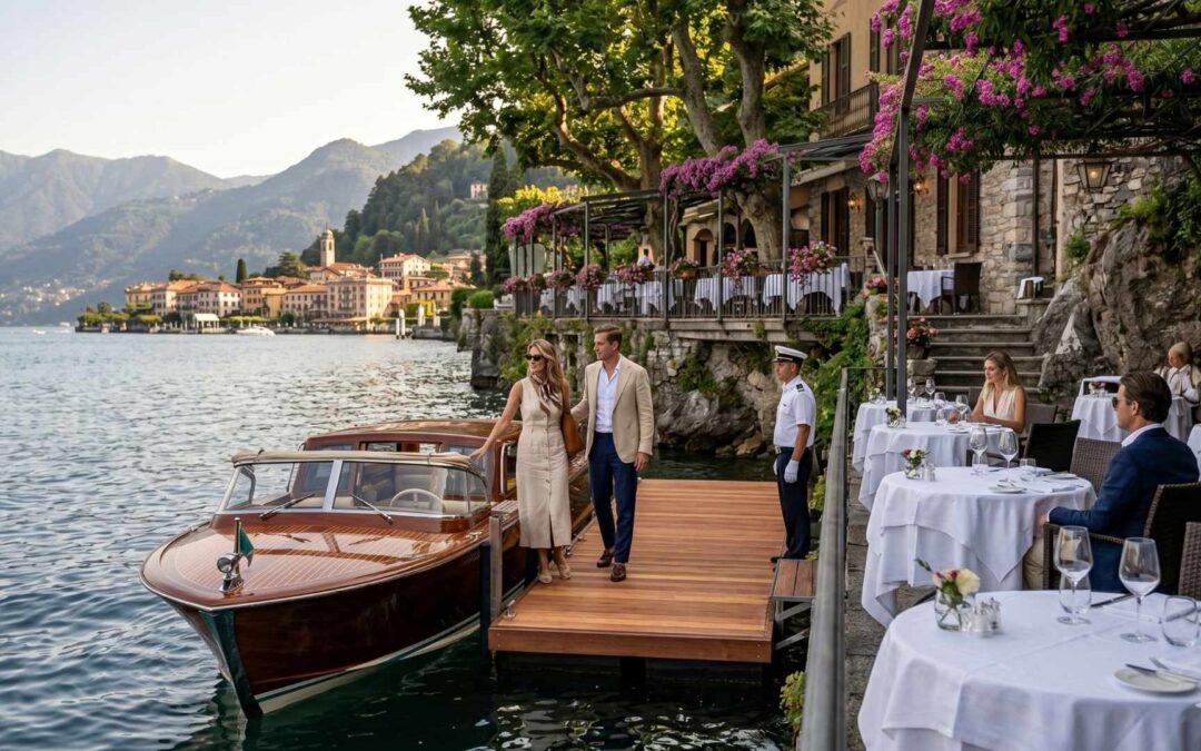 Top 5 Lakeside Restaurants in Lake Como with Private Boat Docks